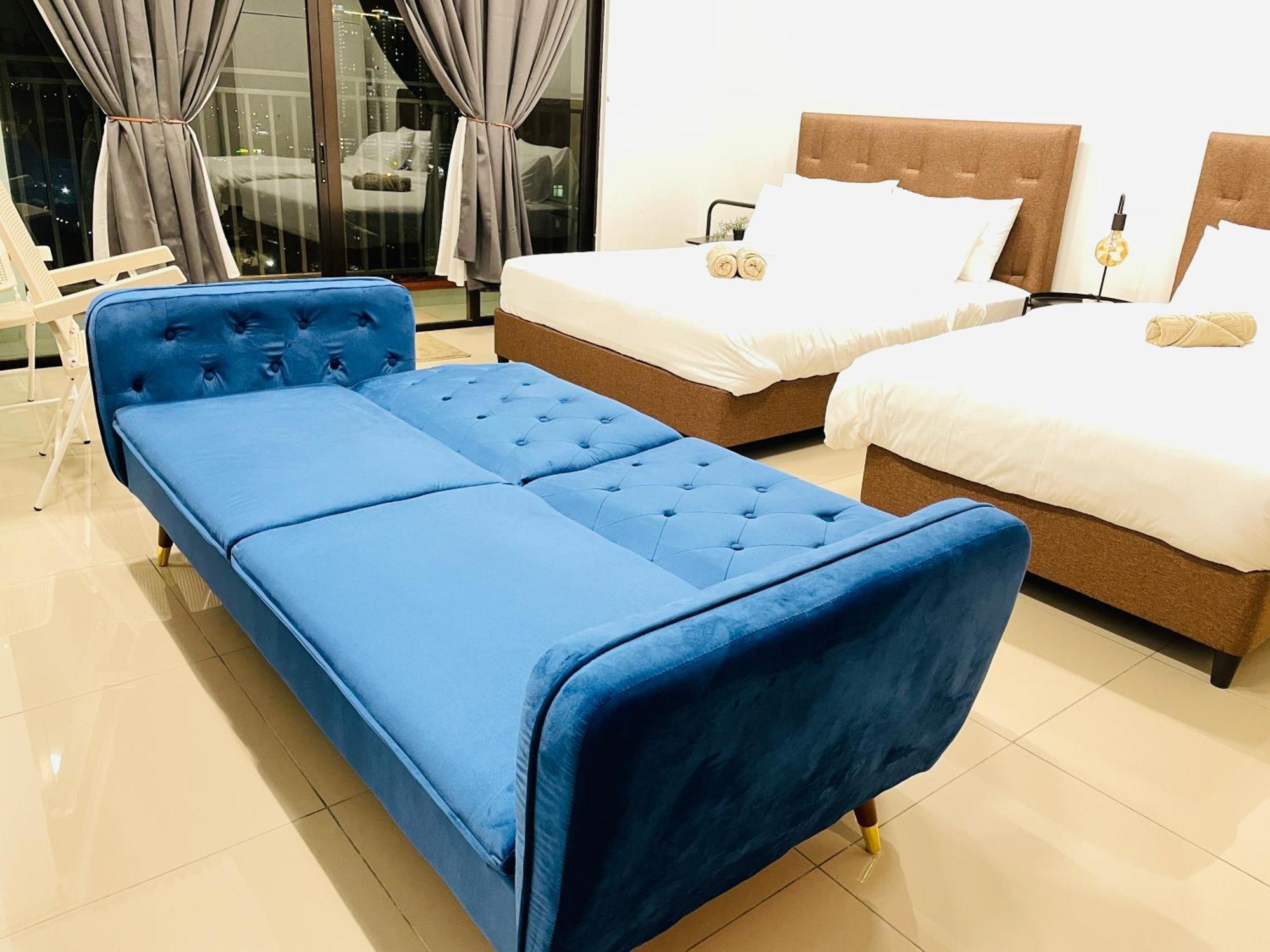 High Floor Studio Austin Regency Mount Austin W Balcony 3 Plus 1Pax 5 Mins Aeon Johor Bahru Eksteriør bilde